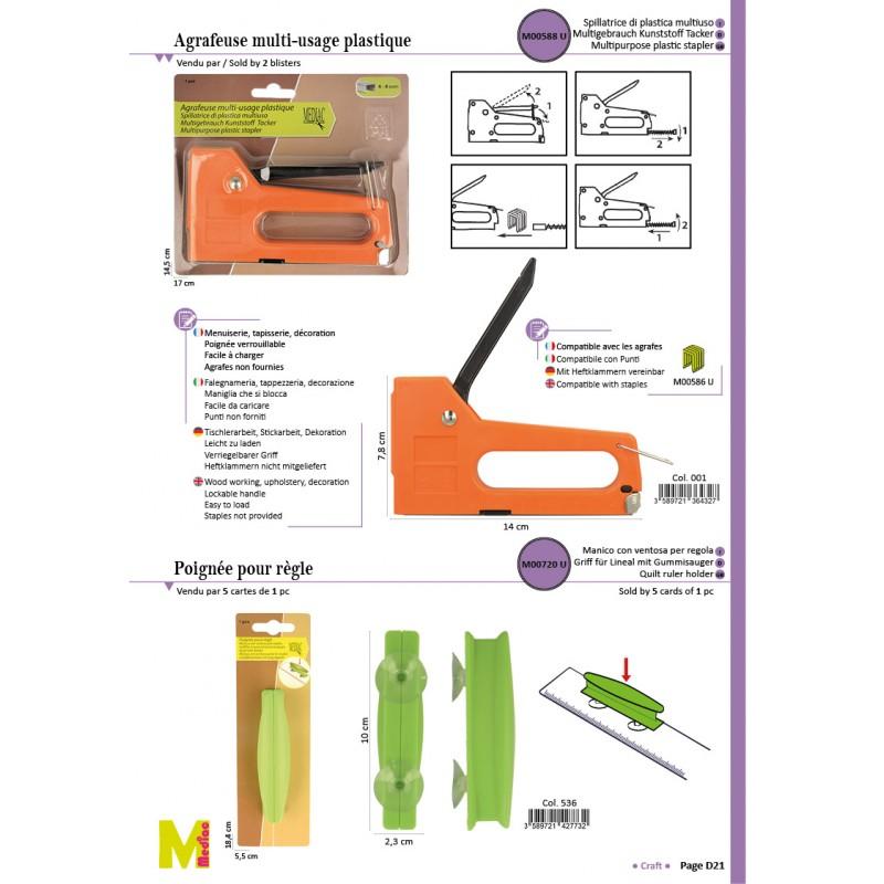 Stephanoise M720 - POIGNEE AVEC VENTOUSE POU R REGLE