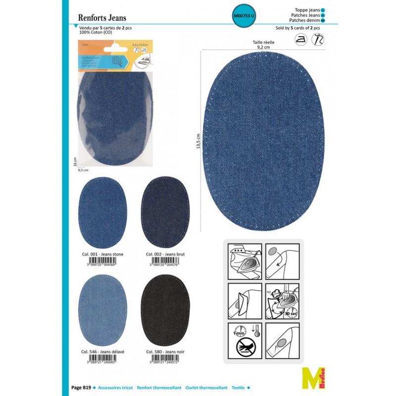 Stephanoise M753 - RENFORT JEANS 9 2X13 5*2P