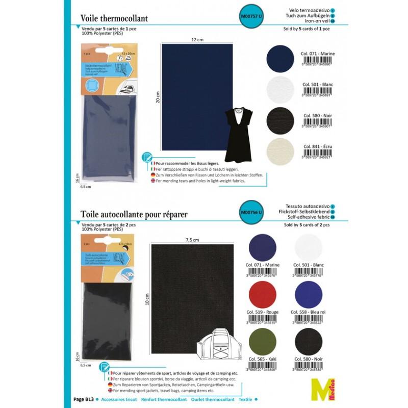 Stephanoise M756 - TOILE AUTOCOLANTE 7 5*10CM*2