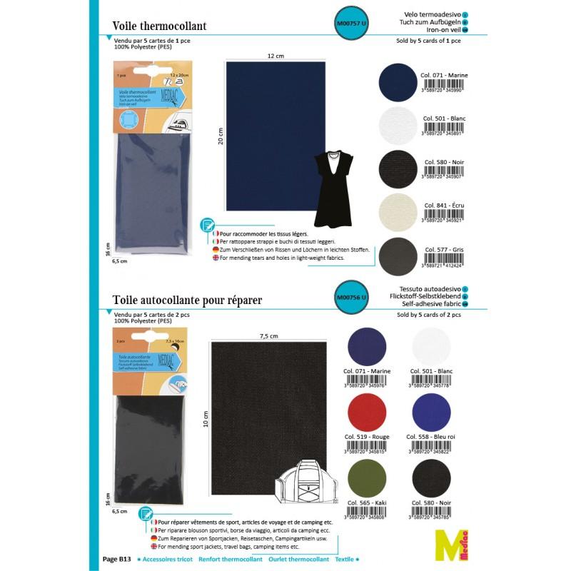 Stephanoise M757 - VOILE THERMOCOLLANT *1 PCE