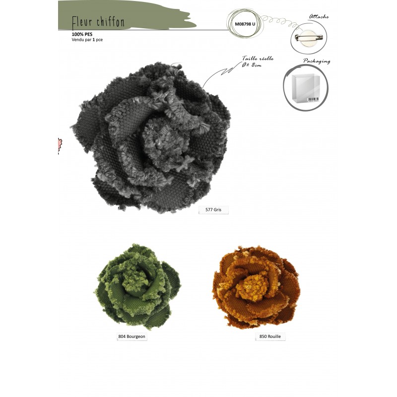 Stephanoise M8798 - FLEUR "CHIFFON"