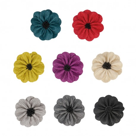 stephanoise M8841 - FLEUR COQUELICOT S/BROCHE