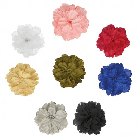 stephanoise M8842 - FLEUR PIVOINE S/BROCHE