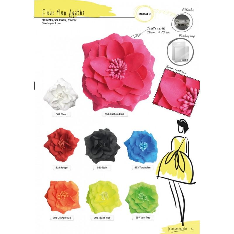 Stephanoise M8844 - FLEUR FLUO S/BROCHE