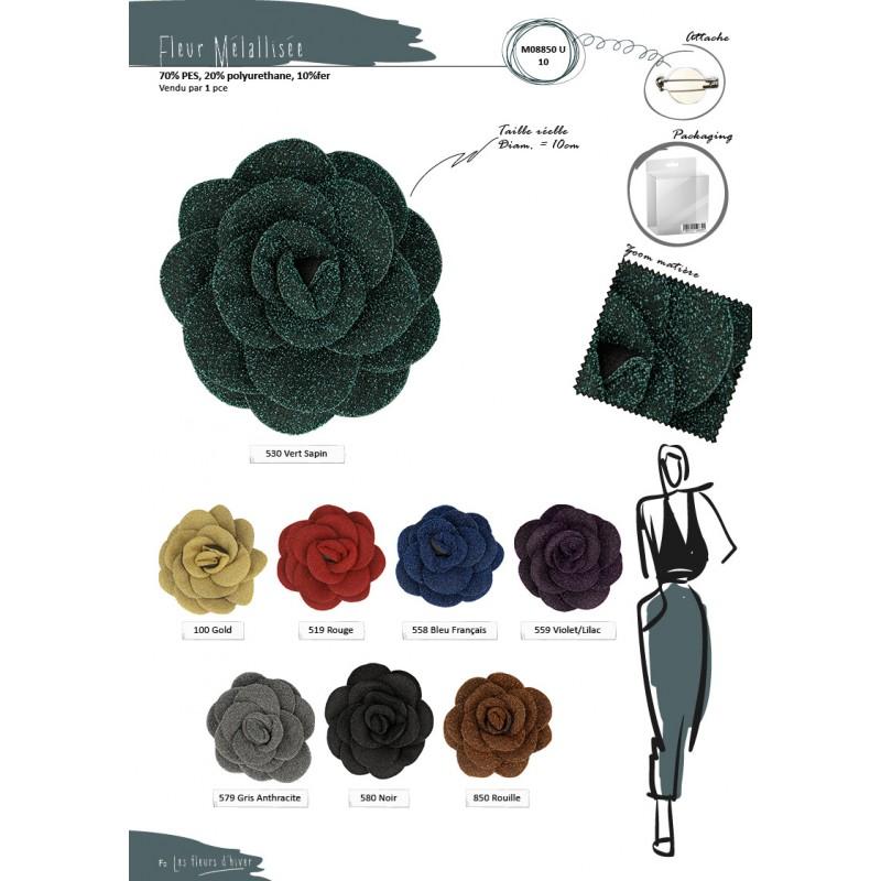 Stephanoise M8850 - FLEUR METALISEE