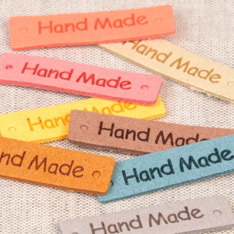 Stephanoise M8913 - ETIQUETTE HANDMADE 40x10mm *8