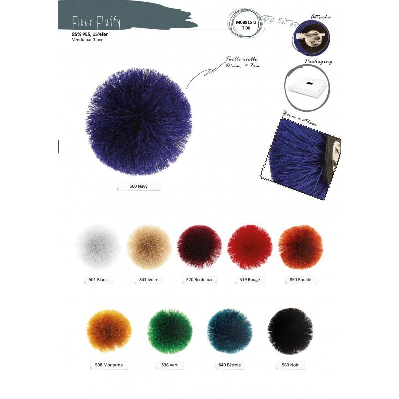 Stephanoise M8915 - FLEUR FLUFFLY 7CM