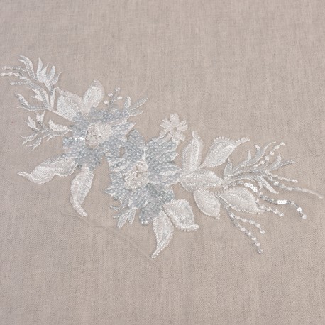 Stephanoise M8920 - MOTIF PERLES MARIAGE À COUDRE