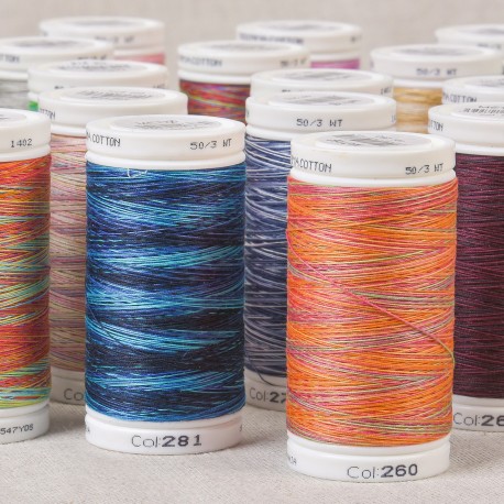 stephanoise M915 - FIL COTON VARIAGATED 500M