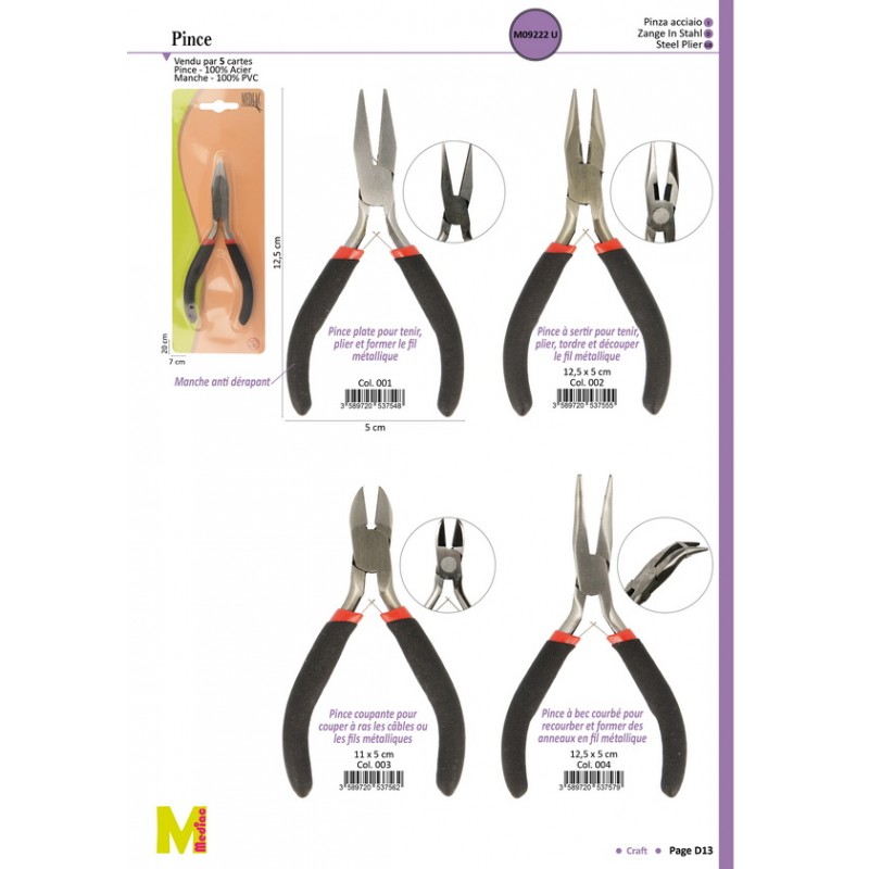 Stephanoise M9222 - PINCES ACIER