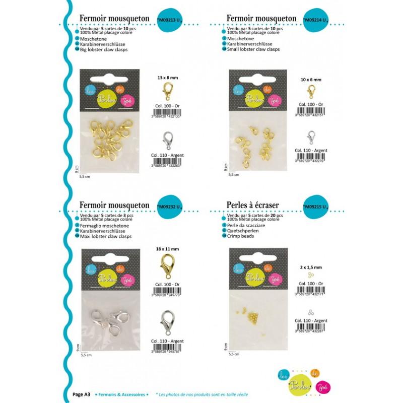 Stephanoise M9232 - FERMOIR MOUSQUETON MAXI*3