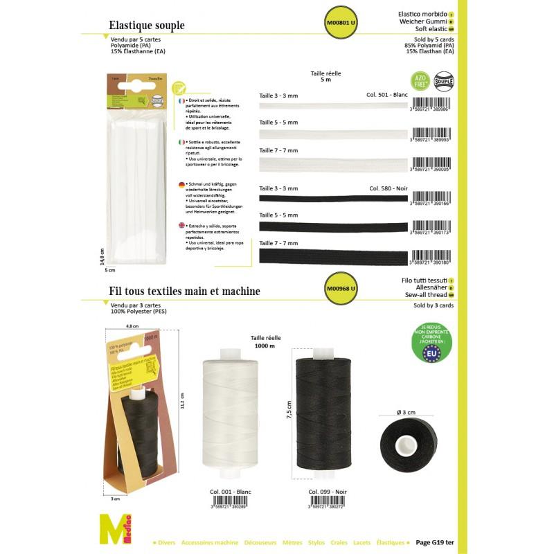 Stephanoise M968 - FIL POLYESTER 1000M