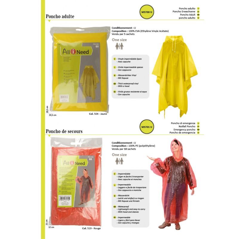 Stephanoise M9700 - PONCHO ADULTE