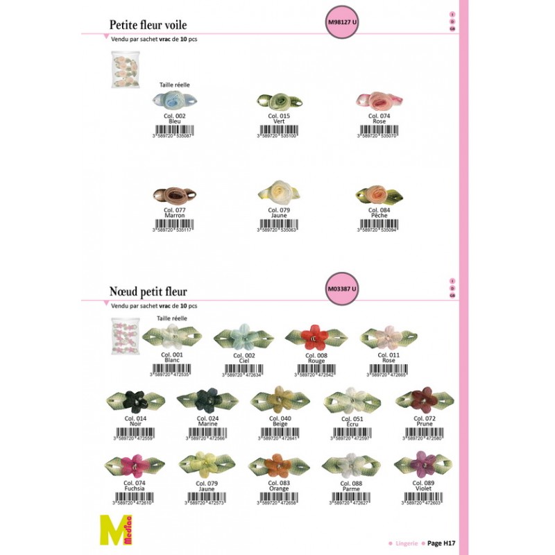 Stephanoise M98127 - PETITE FLEUR VOILE