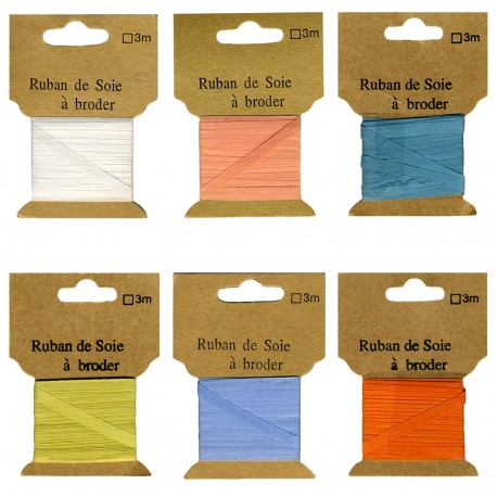 Stephanoise M98511 - RUBAN DE SOIE A BRODER
