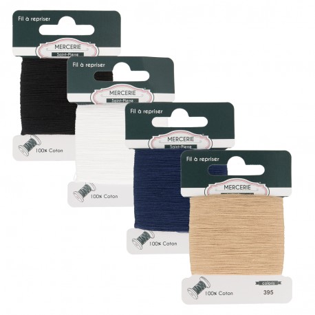 stephanoise M991 - FIL A REPRISER COTON 15MT