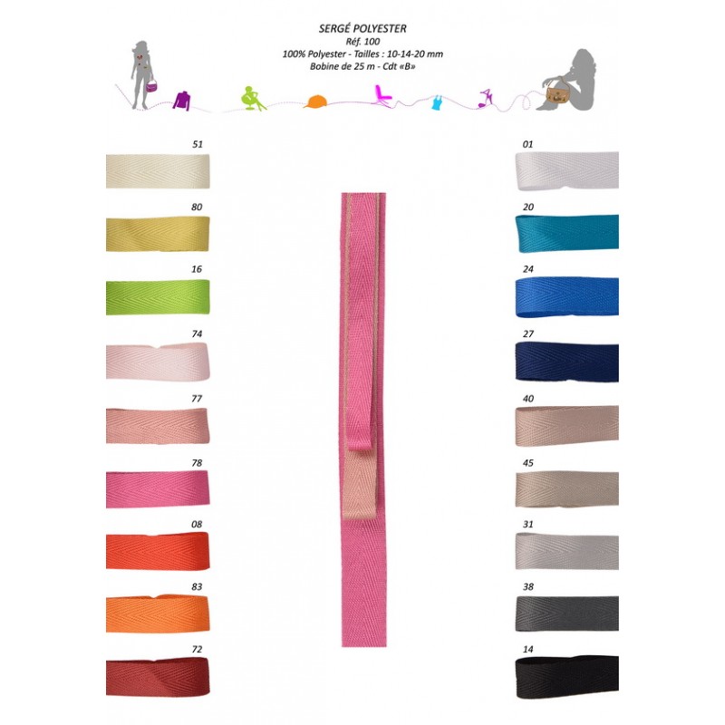 Stephanoise S100 - SERGE POLYESTER