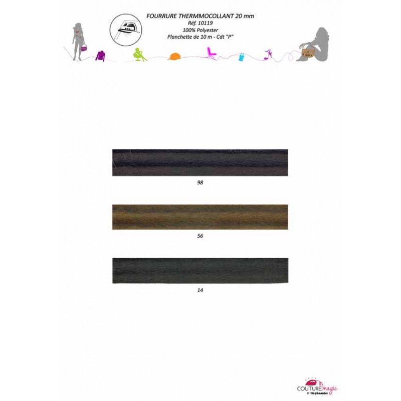 Stephanoise S10119 - FOURRURE/THERMOCOLLANT