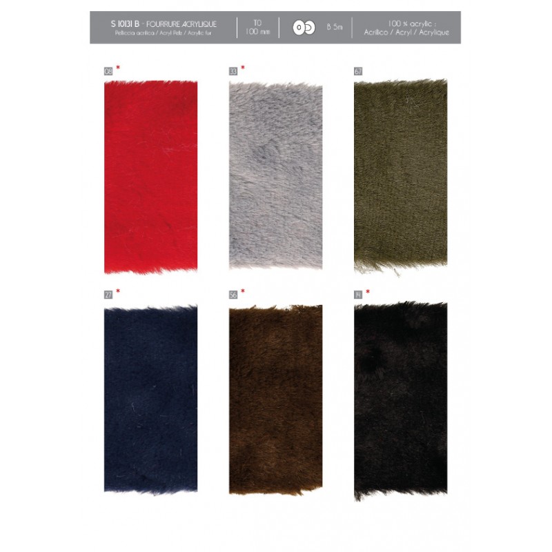 Stephanoise S10131 - FOURRURE ACRYLIQUE
