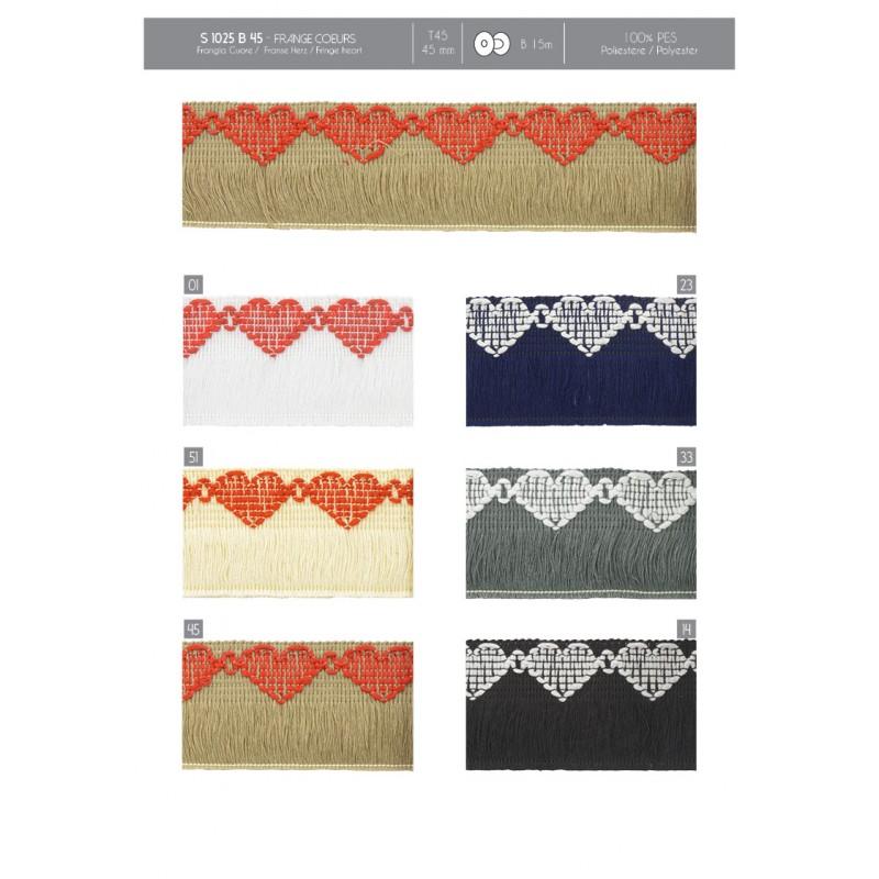 Stephanoise S1025 - FRANGE COEUR 45MM