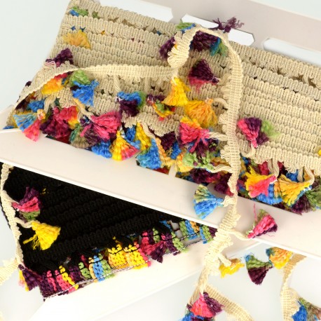 stephanoise S1027 - GALON FLOCHETTES 45MM