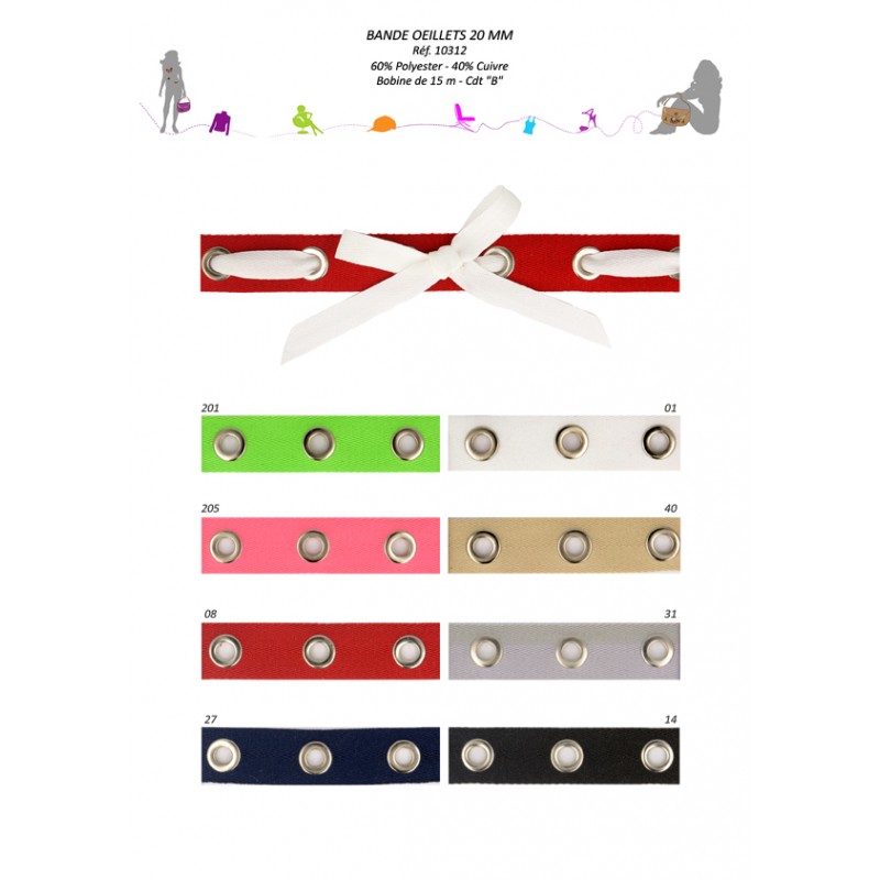 Stephanoise S10312 - BANDE OEILLETS