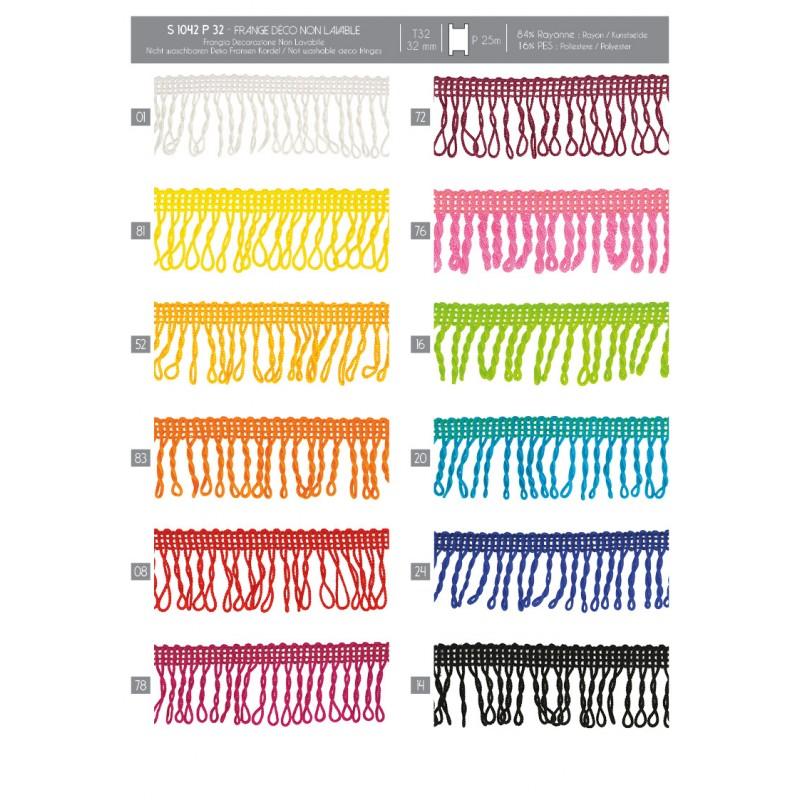 Stephanoise S1042 - FRANGE DÉCO NON LAVABLE