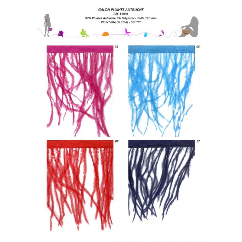 Stephanoise S11004 - FRANGE PLUMES AUTRUCHE
