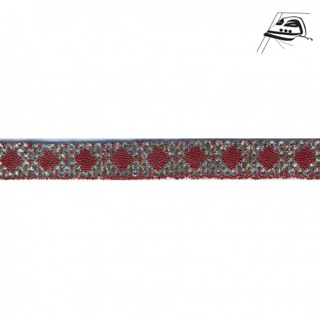 stephanoise S11015 - GALON STRASS THERMOCOLANT 16 MM