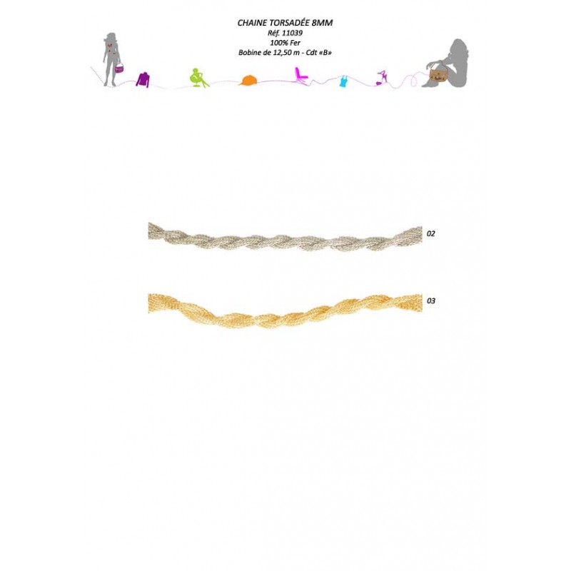 Stephanoise S11039 - CHAINE TORSADEE
