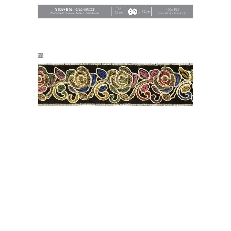 Stephanoise S11054 - GALON BRODÉ