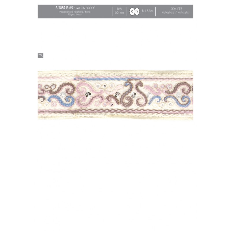Stephanoise S11059 - GALON BRODÉ