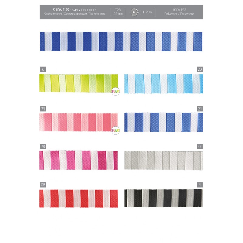 Stephanoise S1106 - SANGLE BICOLORE