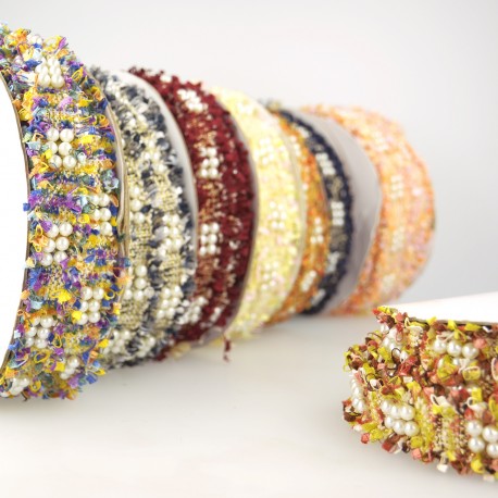 Stephanoise S11066 - GALON ROBE PERLE