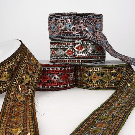 stephanoise S11068 - GALON PAILLETTES LOSANGE