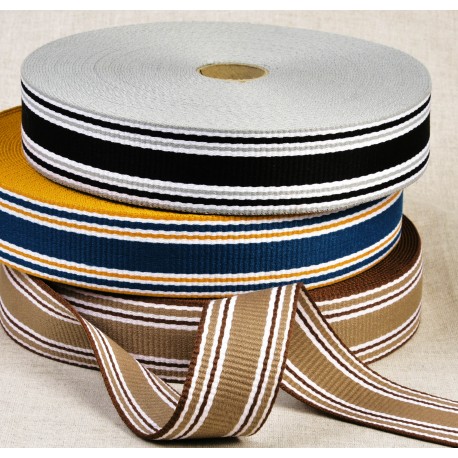 stephanoise S1108 - SANGLE STRIPES TRICOLORE