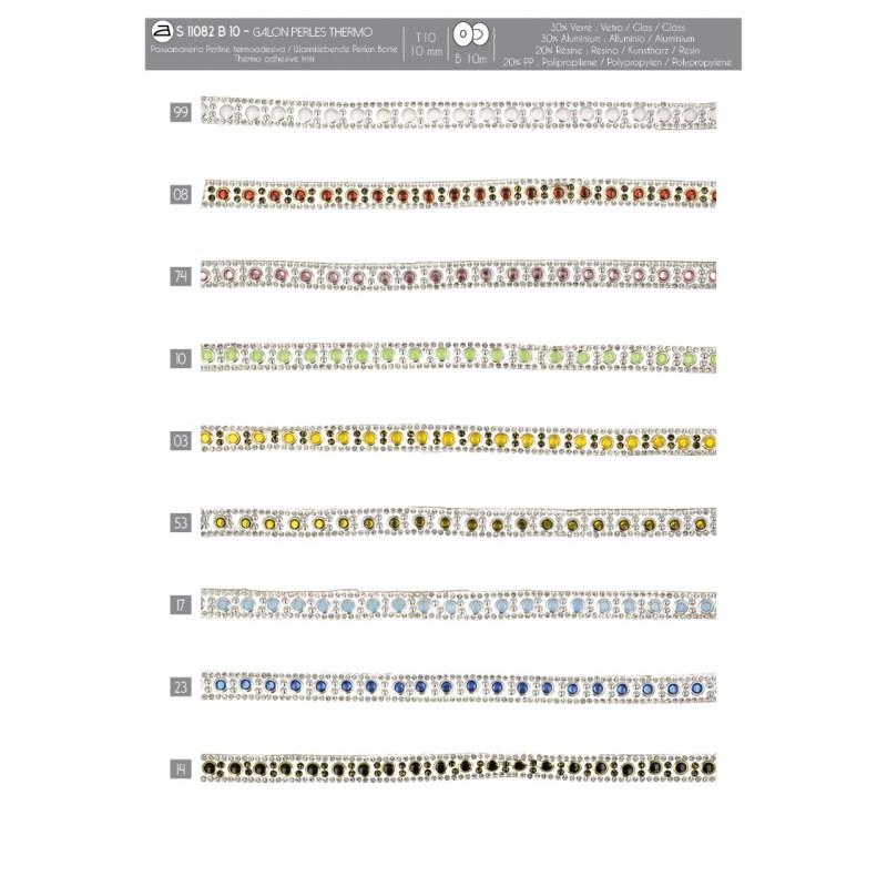 Stephanoise S11082 - GALON PERLES THERMO