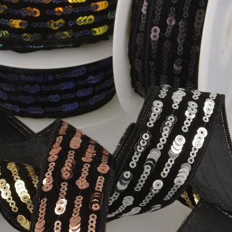 Stephanoise S11098 - GALON PAILLETTES