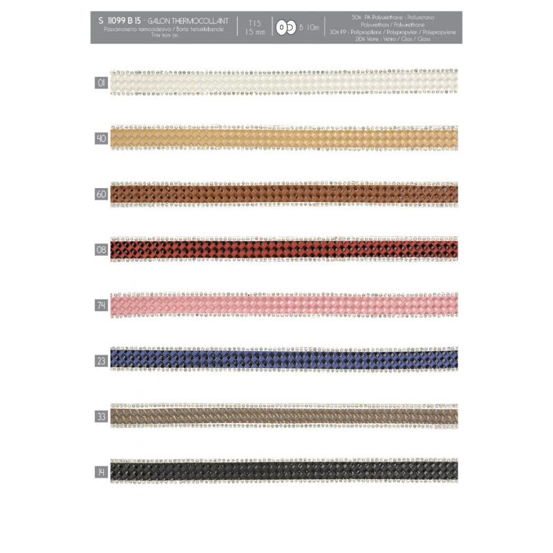 Stephanoise S11099 - GALON THERMOCOLLANT