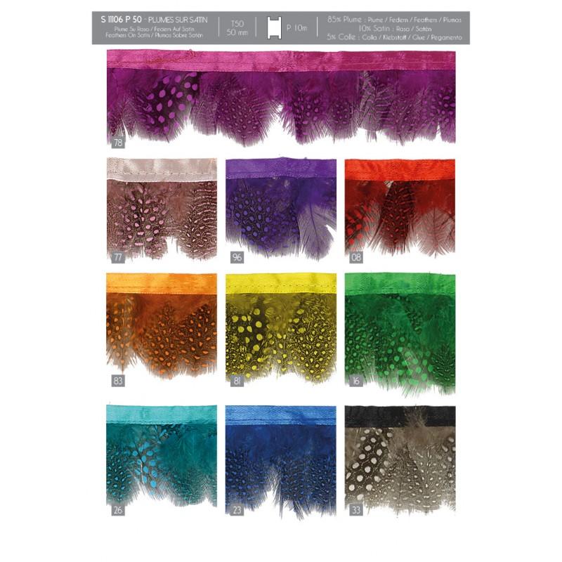 Stephanoise S11106 - PLUMES SUR SATIN