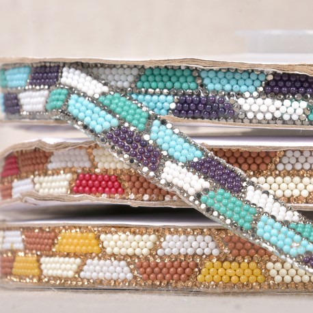 stephanoise S11114 - GALON PERLES THERMOCOLLANT