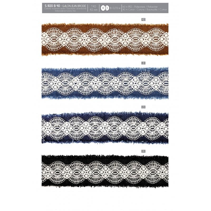 Stephanoise S11120 - GALON JEAN BRODÉ