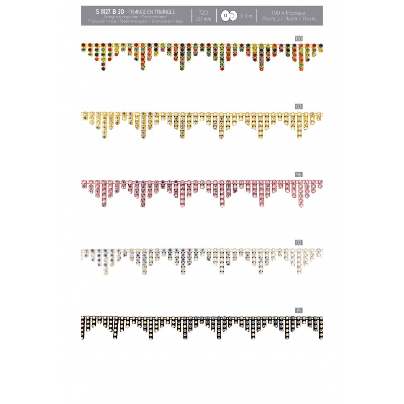 Stephanoise S11127 - FRANGE EN TRIANGLE