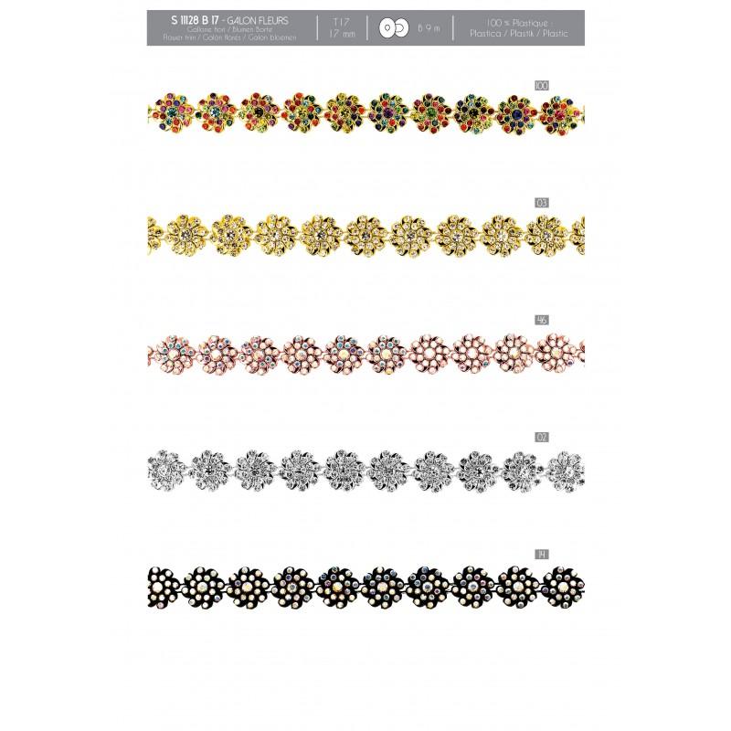 Stephanoise S11128 - GALON FLEURS