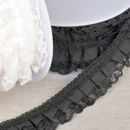 stephanoise S11137 - GALON DENTELLE FRONCEE