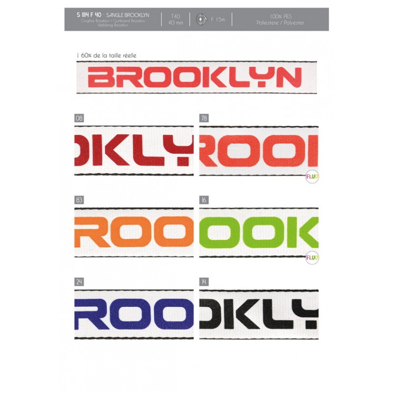 Stephanoise S1114 - SANGLE BROOKLYN