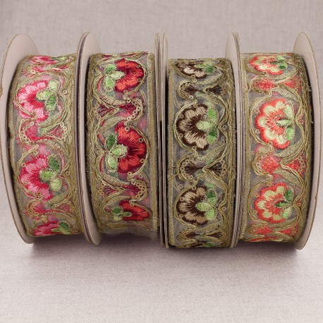 stephanoise S11144 - GALON BRODÉ ETHNIQUE