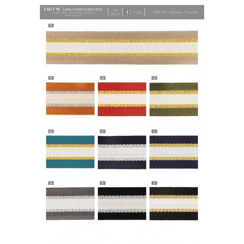 Stephanoise S1127 - SANGLE BANDOULIERE METAL