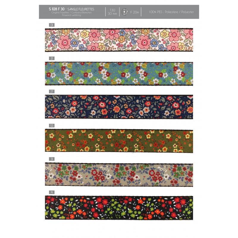 Stephanoise S1128 - SANGLE FLEURETTES