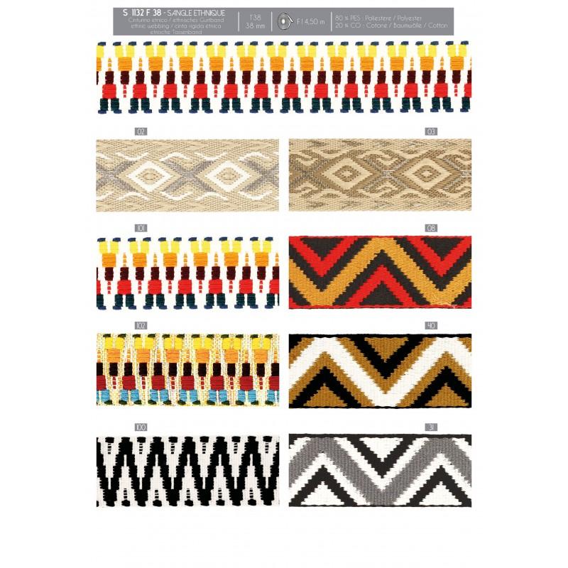 Stephanoise S1132 - SANGLE ETHNIQUE